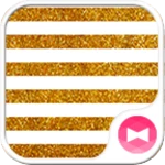 Logo of Gold Glitter Pattern Wallpaper android Application 